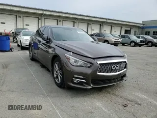 2017 Infiniti Q50 Signature Edition z VIN JN1EV7AP5HM741196, wystawiony jako Copart lot #59288455 z przebiegiem 107 827 mil mil oraz Szkoda całkowita • Salvage title. Historia ofert i sprzedaży dostępna na DreamBid. Obrazek 13.