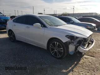 2017 Ford Fusion Titanium with VIN 3FA6P0K92HR335392, listed as a Copart auction lot 47507844 with 125,292 mi miles and Salvage Title. Bid and sale history available at carsss.com. Image 4.