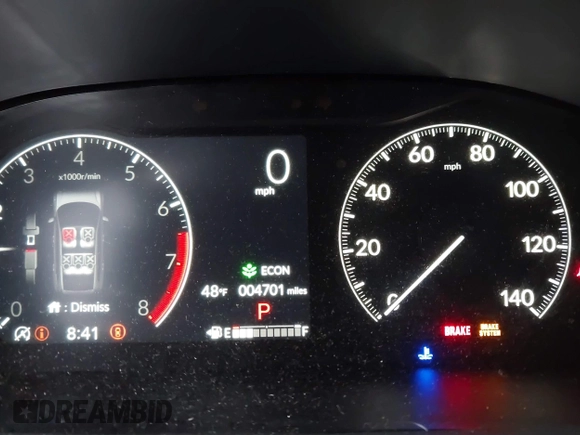 2025 Honda CR-V EX-L with VIN 2HKRS4H70SH418137, listed as a IAAI auction lot 41067968 with 4,701 mi miles and . Bid and sale history available at DreamBid. Image 16.