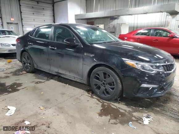 2019 Kia Optima S with VIN 5XXGT4L3XKG320625, listed as a Copart auction lot 48704565 with 80,068 mi miles and Clean Title. Bid and sale history available at carsss.com. Image 4.