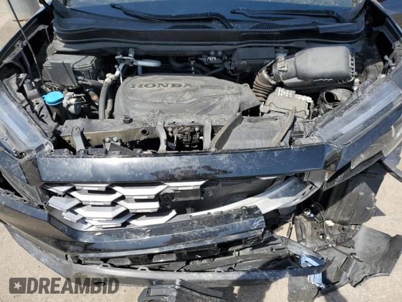 2022 Honda Passport TrailSport with VIN 5FNYF8H62NB029873, listed as a Copart auction lot 53582655 with 50,246 mi miles and Salvage Title. Bid and sale history available at DreamBid. Image 12.