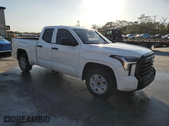 2022 Toyota Tundra SR with VIN 5TFKB5AA5NX006656, listed as a Copart auction lot 50401455 with Not provided miles and Non repairable. Bid and sale history available at DreamBid. Image 4.