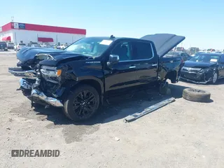 2024 Chevrolet Silverado 1500 LTZ with VIN 2GCUDGED7R1152966, listed as a IAAI auction lot 42037717 with 13,609 mi miles and . Bid and sale history available at DreamBid. Image 2.