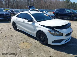 2019 Mercedes-Benz CLA with VIN WDDSJ4EB2KN729555, listed as a IAAI auction lot 41730007 with 50,914 mi miles. Bid and sale history available at carsss.com. Image 1.