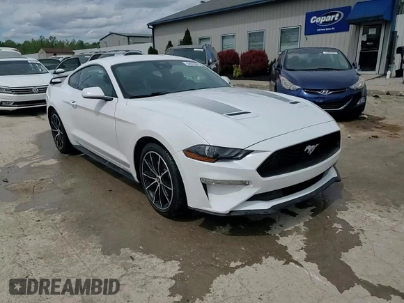 2021 Ford Mustang EcoBoost z VIN 1FA6P8TH7M5141555, wystawiony jako Copart lot #54016865 z przebiegiem 21 548 mil mil oraz Szkoda całkowita • Salvage title. Historia ofert i sprzedaży dostępna na DreamBid. Obrazek 13.