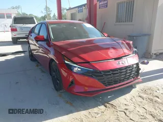 2022 Hyundai Elantra Blue z VIN KMHLM4AJ4NU030243, wystawiony jako IAAI lot #42040214 z przebiegiem 22 457 mil mil oraz . Historia ofert i sprzedaży dostępna na DreamBid. Obrazek 1.