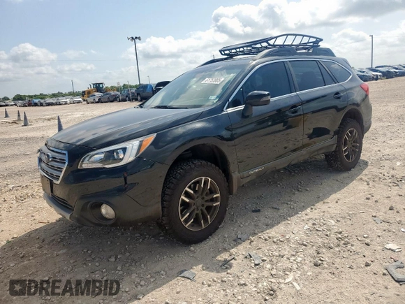 2017 Subaru Outback Limited with VIN 4S4BSENC8H3396395, listed as a Copart auction lot 61753805 with 102,952 mi miles and Salvage title. Bid and sale history available at DreamBid. Image 1.