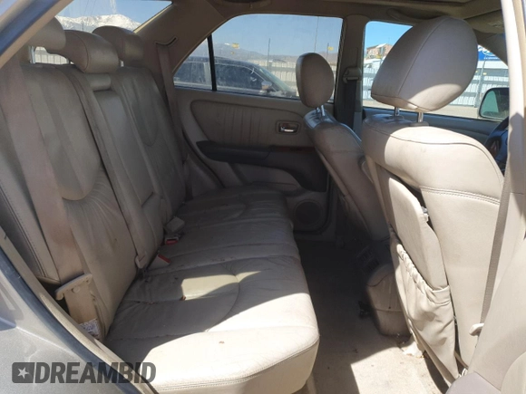 2003 Lexus RX 300 with VIN JTJHF10U730297070, listed as a Copart auction lot 52138185 with 200,510 mi miles and Salvage Title. Bid and sale history available at carsss.com. Image 11.