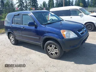 2002 Honda CR-V EX with VIN JHLRD78852C031215, listed as a IAAI auction lot 42539760 with 262,791 mi miles and . Bid and sale history available at DreamBid. Image 1.