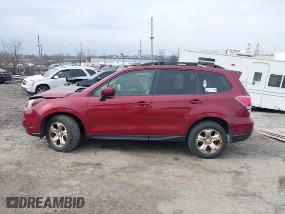 2017 Subaru Forester Premium with VIN JF2SJAEC4HG462614, listed as a IAAI auction lot 41647029 with 162,492 mi miles. Bid and sale history available at carsss.com. Image 15.