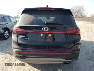 2021 Hyundai Santa Fe SE with VIN 5NMS14AJXMH336992, listed as a Copart auction lot 48776205 with 43,217 mi miles and Salvage Title. Bid and sale history available at carsss.com. Image 6.