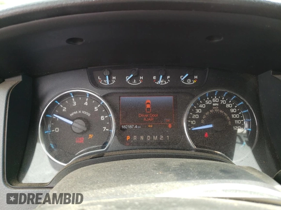 2011 Ford F-150 XLT z VIN 1FTFW1ET0BFC43339, wystawiony jako Copart lot #56043635 z przebiegiem 182 187 mil mil oraz Szkoda całkowita • Salvage title. Historia ofert i sprzedaży dostępna na DreamBid. Obrazek 9.
