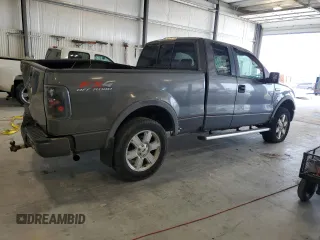2008 Ford F-150 XLT with VIN 1FTPX14V58FB71339, listed as a Copart auction lot 63600585 with 204,162 mi miles and Salvage title. Bid and sale history available at DreamBid. Image 3.