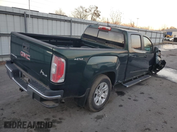 2016 GMC Canyon 4WD SLE with VIN 1GTG6CE32G1237482, listed as a Copart auction lot 81569844 with 42,485 mi miles and Salvage Title. Bid and sale history available at carsss.com. Image 3.