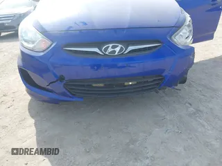 2013 Hyundai Accent GLS with VIN KMHCT4AE2DU553796, listed as a IAAI auction lot 42064167 with 173,799 mi miles. Bid and sale history available at carsss.com. Image 6.