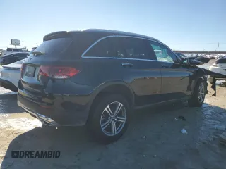 2022 Mercedes-Benz GLC 300 with VIN W1N0G8DBXNG114598, listed as a Copart auction lot 88006955 with Not provided miles and Salvage title. Bid and sale history available at DreamBid. Image 3.
