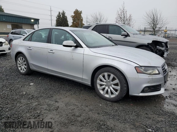 2012 Audi A4 2.0T Premium with VIN WAUAFAFL9CN016874, listed as a Copart auction lot 82851444 with 124,254 mi miles and Salvage Title. Bid and sale history available at carsss.com. Image 4.