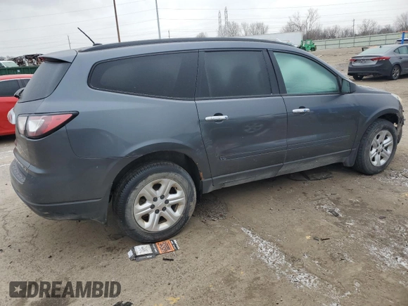 2013 Chevrolet Traverse LS with VIN 1GNKVFEDXDJ184914, listed as a Copart auction lot 41503195 with 174,866 mi miles and Clean Title. Bid and sale history available at DreamBid. Image 3.