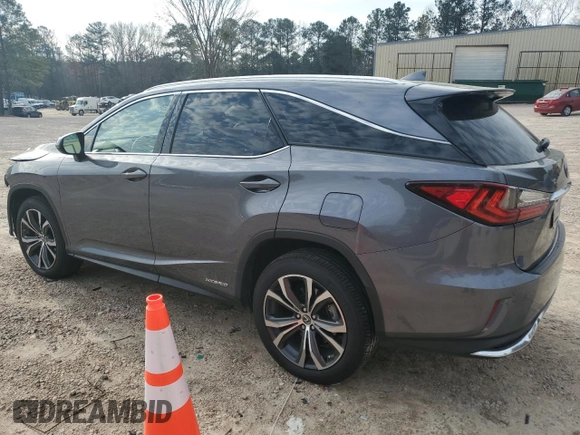 2018 Lexus RX 450hL Premium with VIN JTJDGKCA7J2000853, listed as a Copart auction lot 51088185 with 65,645 mi miles and Salvage title. Bid and sale history available at DreamBid. Image 2.
