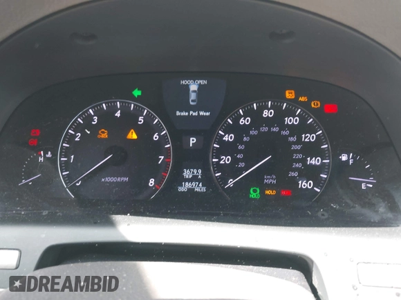 2008 Lexus LS 460 с VIN JTHBL46F185056710, выставлен на аукционе IAAI как лот 42521396 с пробегом 186 974 миль миль и . История ставок и продаж доступна на DreamBid. Изображение 7.