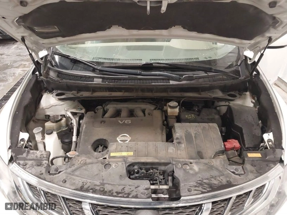 2012 Nissan Murano S with VIN JN8AZ1MW9CW229751, listed as a IAAI auction lot 41491188 with 123,209 mi miles. Bid and sale history available at carsss.com. Image 10.