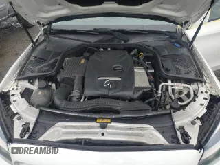 2017 Mercedes-Benz C 300 with VIN 55SWF4KB0HU188268, listed as a Copart auction lot 51310845 with 126,739 mi miles and Salvage Title. Bid and sale history available at DreamBid. Image 11.