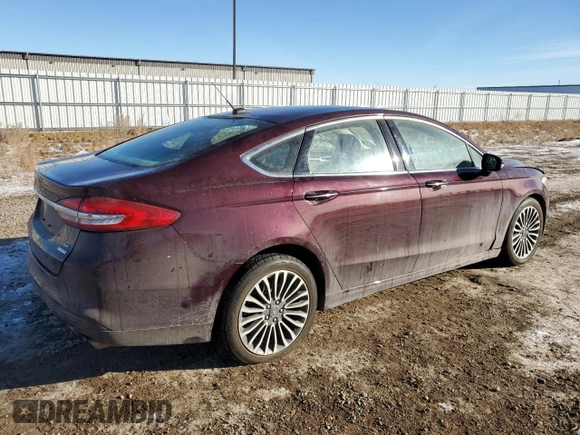 2017 Ford Fusion SE with VIN 3FA6P0HDXHR211897, listed as a Copart auction lot 83514654 with 128,914 mi miles and Salvage Title. Bid and sale history available at DreamBid. Image 3.