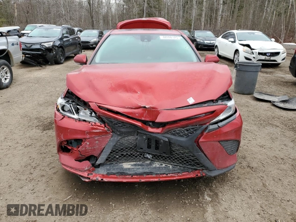 2020 Toyota Camry SE with VIN 4T1J11AK9LU350839, listed as a Copart auction lot 48998125 with 216,530 mi miles and Salvage Title. Bid and sale history available at carsss.com. Image 5.