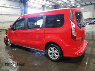 2016 Ford Transit Connect XLT with VIN NM0GE9F7XG1238027, listed as a Copart auction lot 58196335 with 137,144 mi miles and Salvage title. Bid and sale history available at DreamBid. Image 2.