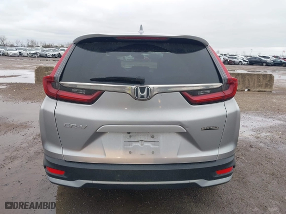 2020 Honda CR-V EX-L with VIN 7FARW1H80LE019499, listed as a IAAI auction lot 41561283 with 58,253 mi miles. Bid and sale history available at carsss.com. Image 16.