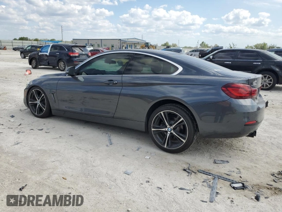 2020 BMW 4 Series 430i with VIN WBA4W3C03LAG91617, listed as a Copart auction lot 48552845 with 59,706 mi miles and Salvage title. Bid and sale history available at DreamBid. Image 2.