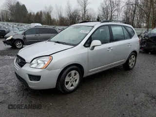2009 Kia Rondo LX with VIN KNAFG528697231072, listed as a Copart auction lot 45230955 with 171,692 mi miles and Salvage Title. Bid and sale history available at carsss.com. Image 1.