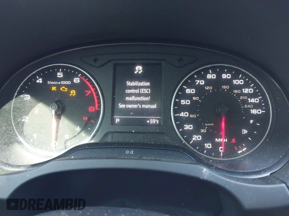 2015 Audi A3 2.0T Premium Plus with VIN WAUEFGFF9F1032244, listed as a IAAI auction lot 42099626 with 105,295 mi miles. Bid and sale history available at carsss.com. Image 7.