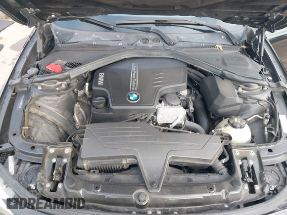 2015 BMW 3 Series 328i with VIN WBA3A5G56FNS83991, listed as a IAAI auction lot 41123406 with 146,818 mi miles. Bid and sale history available at carsss.com. Image 10.