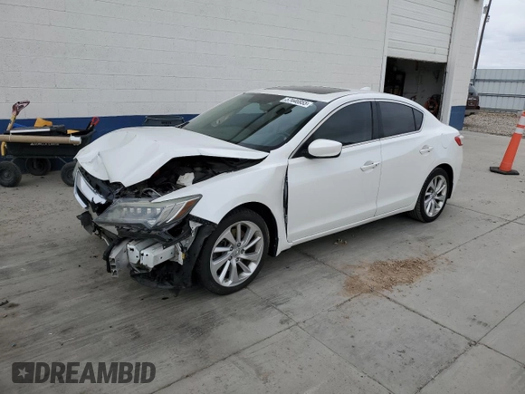 2016 Acura ILX z VIN 19UDE2F30GA004880, wystawiony jako Copart lot #58540755 z przebiegiem Nie podano mil oraz Szkoda całkowita • Salvage title. Historia ofert i sprzedaży dostępna na DreamBid. Obrazek 1.