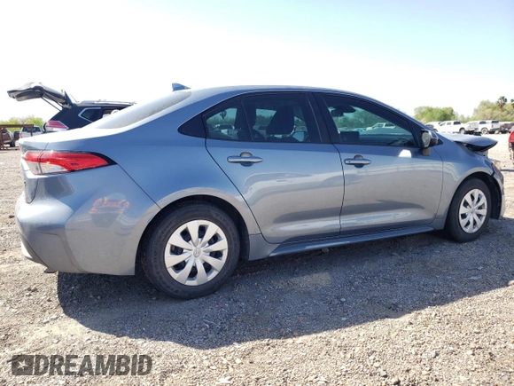 2020 Toyota Corolla L with VIN 5YFDPRAE5LP046994, listed as a Copart auction lot 48740605 with 91,312 mi miles and Salvage Title. Bid and sale history available at carsss.com. Image 3.