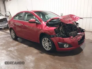 2012 Chevrolet Sonic LT with VIN 1G1JC5SH7C4150737, listed as a IAAI auction lot 41743667 with 182,261 mi miles and . Bid and sale history available at DreamBid. Image 1.