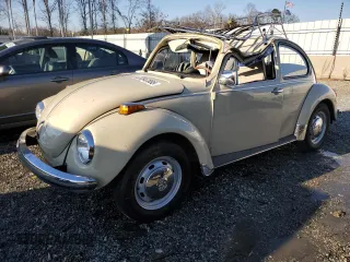 1973 Volkswagen Beetle with VIN 1332475877, listed as a Copart auction lot 87847085 with 2,388 mi miles and Non Repairable. Bid and sale history available at DreamBid. Image 1.