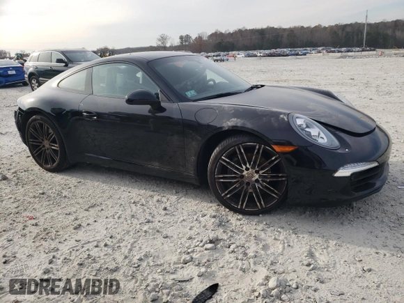 2016 Porsche 911 Carrera with VIN WP0AA2A91GS106403, listed as a Copart auction lot 83393454 with 115,592 mi miles and Salvage title. Bid and sale history available at DreamBid. Image 4.