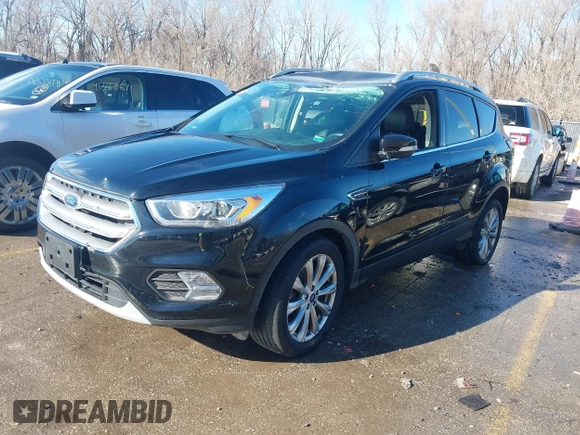 2017 Ford Escape Titanium with VIN 1FMCU0J94HUD58815, listed as a IAAI auction lot 41455415 with 80,421 mi miles and . Bid and sale history available at DreamBid. Image 18.