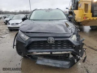 2019 Toyota RAV4 LE with VIN 2T3F1RFV2KC017882, listed as a Copart auction lot 83497274 with 183,735 mi miles and Salvage Title. Bid and sale history available at carsss.com. Image 5.