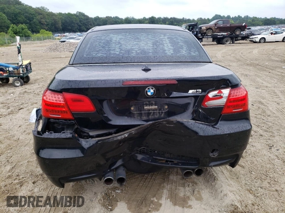 2011 BMW M3 with VIN WBSDX9C54BE584619, listed as a Copart auction lot 57599294 with 130,976 mi miles and Salvage Title. Bid and sale history available at carsss.com. Image 6.