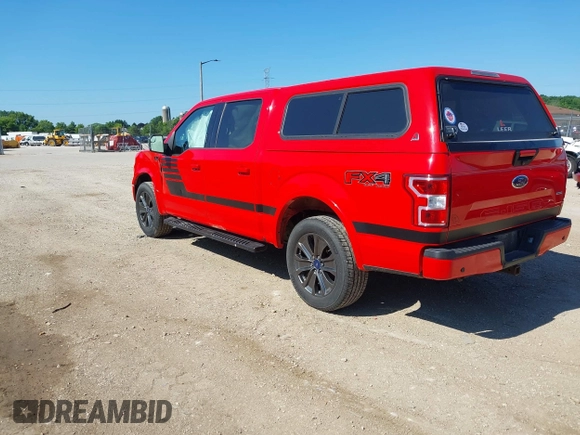 2018 Ford F-150 XL z VIN 1FTEW1EP6JFC11797, wystawiony jako IAAI lot #42628356 z przebiegiem 90 080 mil mil oraz . Historia ofert i sprzedaży dostępna na DreamBid. Obrazek 3.