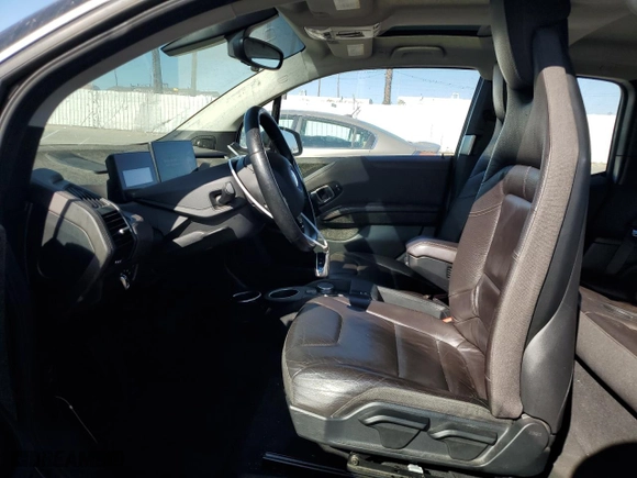 2018 BMW i3 with VIN WBY7Z2C52JVE61794, listed as a Copart auction lot 78021434 with 55,342 mi miles and Salvage Title. Bid and sale history available at carsss.com. Image 7.