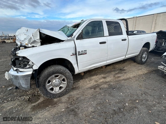 2018 Ram 2500 Tradesman with VIN 3C6UR5HL4JG128197, listed as a Copart auction lot 88528785 with 0 mi miles and Salvage Title. Bid and sale history available at carsss.com. Image 1.