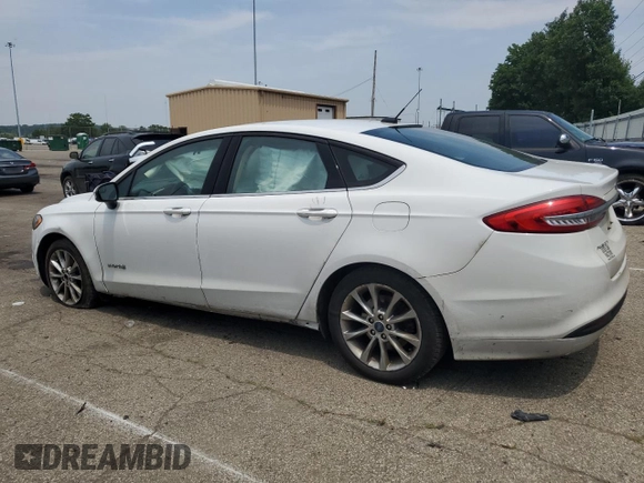 2017 Ford Fusion Hybrid SE with VIN 3FA6P0LU2HR380867, listed as a Copart auction lot 60428215 with 330,201 mi miles and Salvage title. Bid and sale history available at DreamBid. Image 2.