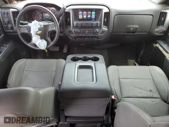 2017 Chevrolet Silverado 1500 LT with VIN 3GCUKREC5HG346149, listed as a Copart auction lot 52847415 with 105,635 mi miles and Salvage Title. Bid and sale history available at DreamBid. Image 8.