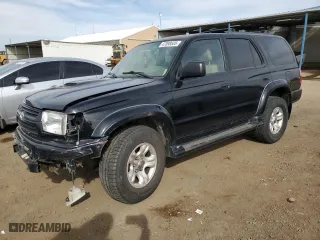 2001 Toyota 4Runner SR5 with VIN JT3HN86R710346075, listed as a Copart auction lot 47098505 with 333,289 mi miles and Salvage Title. Bid and sale history available at carsss.com. Image 1.