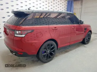 2016 Land Rover Range Rover Sport SVR with VIN SALWZ2EF7GA544520, listed as a Copart auction lot 56979235 with 47,852 mi miles and Clean title. Bid and sale history available at DreamBid. Image 3.