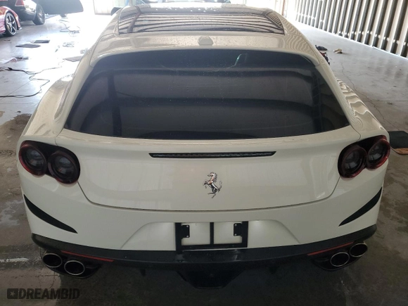 2018 Ferrari GTC4Lusso with VIN ZFF82WNA0J0237317, listed as a Copart auction lot 75118364 with NaN miles and Salvage Title. Bid and sale history available at carsss.com. Image 6.